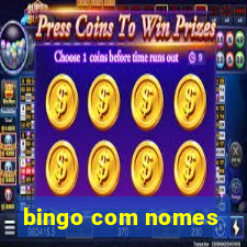 bingo com nomes